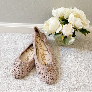 SAM EDELMAN Felicia Suede Ballet Flat NWOT